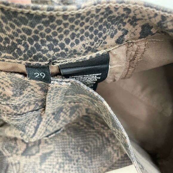 J Brand Lillie Coated Boa High Rise Crop Skinny Jeans Women 29 - Picture 8 of 12